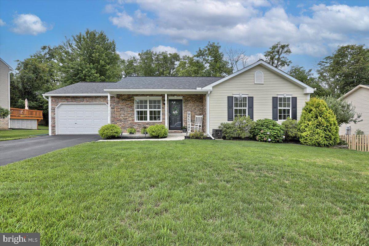 Buyers will love this completely updated ranch home in Dillsburg! Enjoy open concept living featuring a family room w/ lots of natural light and fireplace, gorgeous kitchen w/ stainless steel appliances and quartz tops, dining area, master suite, two additional bedrooms, and second full bath. Walkout basement is ready for your finishing touches and opens to the fenced in backyard. Enjoy entertaining or relaxing on the spacious deck. Updated lighting fixtures, appliances, roof, two options for laundry hook-ups, the list goes on! Don’t miss out on your chance to call this home!