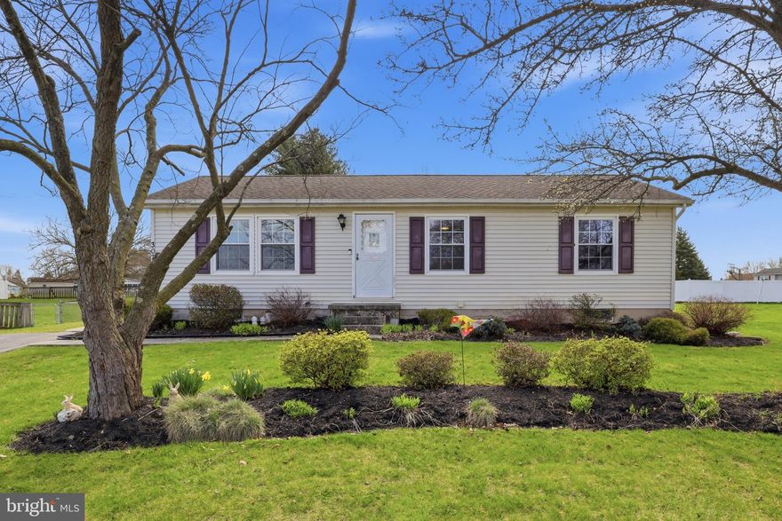 Well-cared-for one owner ranch home in the desirable Dover School District! This beautifully maintained property offers  living room, dining room,  kitchen with all appliances conveying , three  bedrooms and a full bath.  The property also includes  the washer and dryer in the lower level. New HVAC with transferrable warranty, updated windows and all window treatments.

Step outside to enjoy a large rear deck—perfect for relaxing or entertaining—overlooking a fenced yard that provides both privacy and space for outdoor activities. A 14 X 28  Amish-built storage shed adds great functionality for all your storage needs.

The unfinished basement offers excellent potential, with ample space to create additional living areas, hobby rooms, or a home office. Situated on over a quarter-acre lot, this property also features off-street parking and is located in a well-established neighborhood close to shopping, dining, and everyday conveniences.

A wonderful opportunity to own a lovingly maintained home with room to grow!