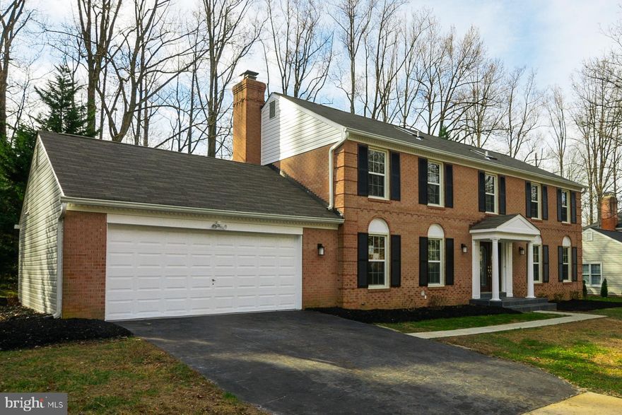 This magnificent family home seated in Montgomery County's desirable Windermere neighborhood features 5 bedrooms and 4 full baths. New dual zone HVAC system, new siding, freshly painted and  refinished hardwood floors and new tile floors throughout. The kitchen boasts soft close cabinets, granite counters and an appliance suite with double wall oven as well as a breakfast nook for the family on the go.  A separate formal living room and dining room await your design ideas.  The 4 full baths have been updated to include a master bath with freestanding soaking tub and frameless glass shower and custom tile. The main level has an office with large looking glass wall with a view to the family room which features a wood burning fireplace for those chilly winter nights. The large master bedroom has a walk-in closet and an en suite with dual vanities, soaking tub, separate glass shower, and a heat light for those chilly morning showers. The fully finished basement has 2 extra rooms that can be used as a 6th and 7th bedroom for the in-laws or even an Au pair. The long driveway and 2 car garage will accommodate friends and family  as they gather in the backyard for some warm weather get togethers. Conveniently located to all major transportation and shopping; including the wildly popular Pike & Rose. This is a must see! Make your appointment today. To help visualize this home's floor plan and to highlight its potential, virtual furnishings may have been added to photos found in this listing.