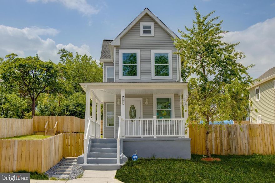 Welcome Home!!! This home is in an up and coming neighborhood with newly constructed homes nearby. It was fully renovated in 2020 from every pipe to every beam that holds the house.  This beauty features an amazing modern kitchen with a large island and stunning countertops and floors with a nice size pantry.  This beautiful kitchen leads you out to the amazing yard that's perfect for entertaining.  Relax on the expansive back deck, patio and cute front porch that is ideal for socializing or unwinding. The house sits on a double lot, offering additional space and a sense of privacy that is 90% fenced.  Don't miss out on seeing this home that you and your family can enjoy for years.  Schedule a showing today to explore the charm and possibilities it holds.