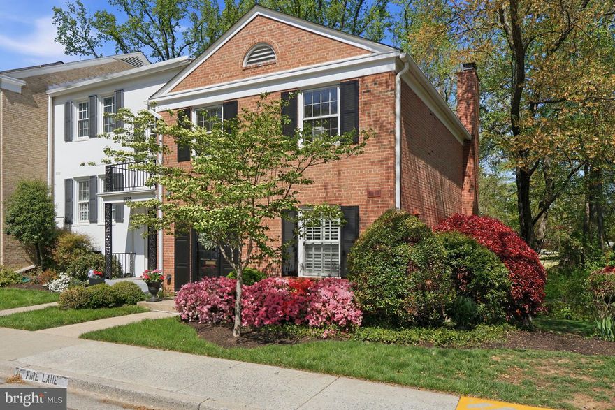 Don't let the Co-op fee deter you. This comprehensive fee covers exterior maintenance and more, so be sure to review the full list of inclusions with your agent in the disclosures, you won't be disappointed.. Welcome to one of Chevy Chase’s most coveted enclave, Hamlet Place Coop, where charm, community, and convenience come together seamlessly. This stunning end-unit townhome is filled with natural light and offers a spacious, thoughtfully designed layout featuring three bedrooms, three full baths, and one half bath. From the moment you step inside, you’re greeted with a bright, open living spaces that feels both warm and inviting, perfect for everyday living and effortless entertaining. The outdoor space is a true standout, with a beautifully designed patio (by Capitol Hardscapes) and extensive landscaping that creates a private retreat, ideal for morning coffee, evening gatherings, or simply unwinding. Surrounded by blooming azaleas and mature trees, the community offers a picturesque setting with walking trails just steps away, adding to the peaceful, connected lifestyle. Downstairs, the fully finished basement which includes a versatile bonus room with a full bath, perfectly suited as a guest suite, home office, or private retreat for visitors. With everything at your fingertips, enjoy the incredible walkability to Chevy Chase Lake, one of the area’s most exciting newly developed hubs. From morning coffee to dinner and drinks, you’re just steps from local favorites like Elena James, Dok Khao Thai Eatery, Playa Bowls, Uncorked Wine Bar, and Osteria Divina. It’s a true “leave the car at home” lifestyle, where dining, convenience, and community all come together just outside your door!