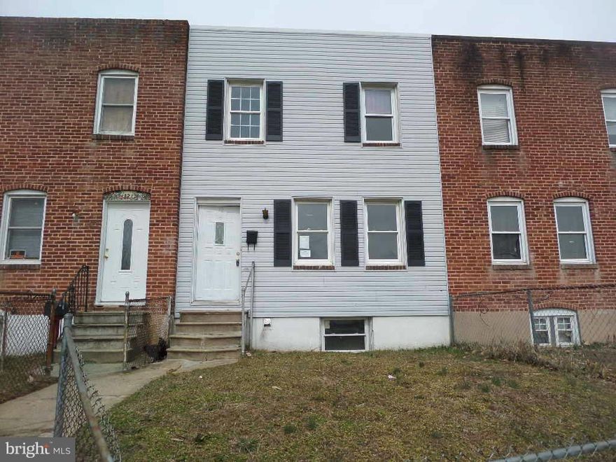 Fannie Mae Homepath Property .  Buy for as little as 5% down, property is approved for Homepath Renovation Mortgage. Wonderful chance to own this adorable rowhome in popular AA county.  Enjoy nice room sizes, large backyard, & finished basement.  Close to shopping! Close by June 30, 2014 & request up to 3.5% of the final sales price to be used as closing cost assistance.  Restrictions Apply.