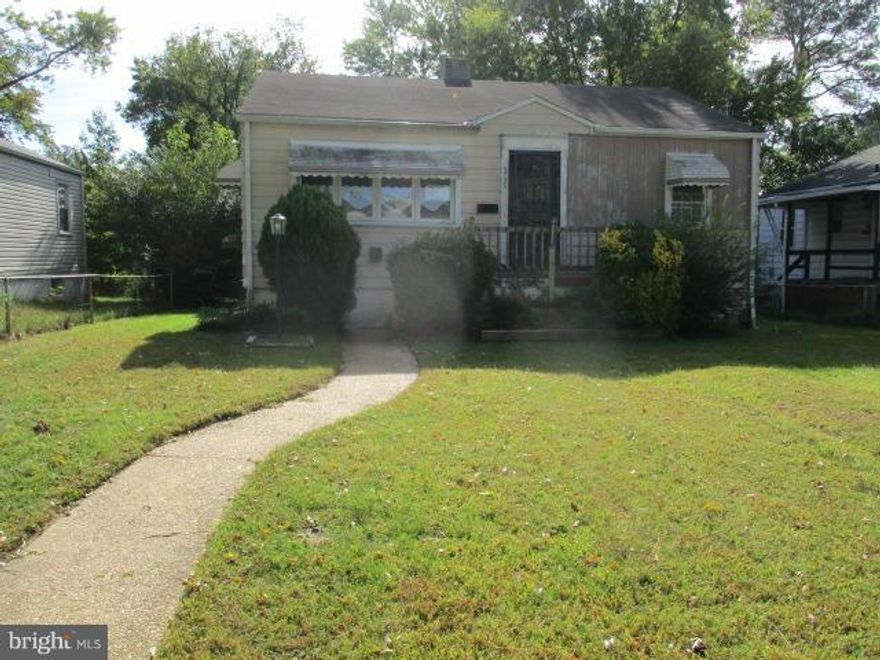 Main level living in this Rancher ! Hardwood floors in living & dining rooms. Enclosed rear porch for added storage . Kitchen has tons of cabinet space and center island with stove top. Master bedroom has 1/2 bath and could also be den or family room. Full basement has been improved in the past. Walk out side entrance. Nice size rear yard that backs to trees. Agents view docs