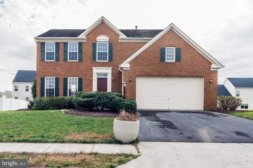 Remodeled and move in ready brick front colonial in a great commuter location close to the VA line. Open layout with hardwood floors throughout the main level and 4 bedrooms on the upper level. The basement is finished with all new flooring and paint and full bathroom.
