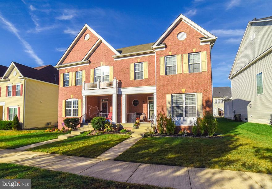 Beautiful Duet home w/3 finished levels of living space.  Open concept living, hardwood floors in foyer, formal living room & dining room,  kitchen w/island & barstool seating,  granite counters, lots of cabinets and storage.  2nd family room off kitchen w/gas fireplace, back deck & patio off kitchen for easy grilling & entertaining.  3 spacious bedrooms.  Master suite w/walk in closet.  Master bathroom w/soaking tub, dual sinks and separate shower.   2nd floor laundry room.  Finished basement w/wood laminate flooring throughout, full bathroom & workshop.   Garage entry off kitchen for easy access to main level.   Community amenities include swimming pool, playground and sports field access.  Close to shops, schools and base.  Call showing service to schedule appt.