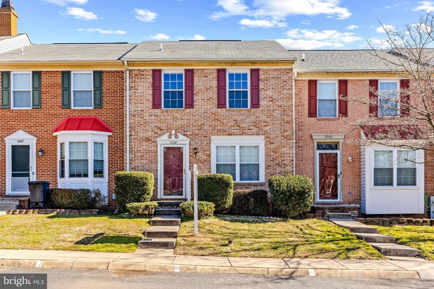 This brick front townhome in Constant Friendship has an inviting main level with new LVP flooring, paint and upgraded lighting. The eat in kitchen with newly painted cabinets and granite countertops sets the stage for entertaining and the new fridge and dishwasher will delight the new owners. Sip coffee on the back deck that was recently restored and is now perfect for entertaining. Enjoy the benefits of a new HVAC (April 2022) and water heater (Dec 2022) ! The unfinished basement with full bath offers opportunity to expand living space or keep unfinished extra storage! Welcome Home!