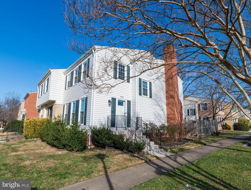 Rare Opportunity! End unit townhome 3 Bedrooms and 3 1/2 Bathrooms. This beautiful townhouse has tons of natural daylight throughout. It was renovated in late 2015: HARDWOOD floors on main level; carpeting on upper and lower levels; kitchen features granite countertops accenting white cabinets and stainless-steel refrigerator. Latest updates: all windows updated in 2018; doors updated in 2021; dish washer, stove, microwave, washer and dryer all updated in 2021. Walls were painted in 2021.

Primary bedroom has a BONUS AREA which can be used as a study space or a sitting area. The lower level is fully finished and features a full bath and a recreation/family room. Fully fenced back yard tops off this great unit, ideally situated walking distance to Vienna Metro. Fairfax Public Schools: Oakton High School, Thoreau Middle School and Mosaic Elementary School.

Please remove shoes or wear shoe covers during the showing. The owner requests that the fireplace not be used. Applicants will be asked to complete a background check as part of the application, and applicants need to have very good credit scores and financial proof to qualify. No co-signers. Max two incomes to qualify, two lowest incomes will be used. All application fees are non-refundable.