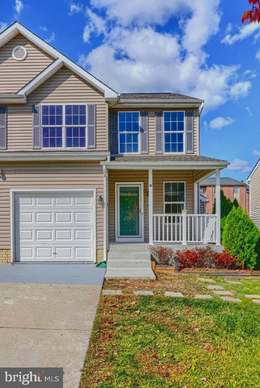 Welcome to this beautifully updated 3-bedroom, 3.5-bath duplex home in a quiet Rosedale neighborhood with no HOA. This move-in-ready gem offers modern upgrades throughout, including a newly renovated kitchen with white shaker soft-close cabinets, quartz countertops, a stylish backsplash, and recessed lighting. The home features new luxury vinyl flooring on the main and upper levels, new tiles in the basement, and a fresh coat of paint. The spacious finished basement includes a den, mini kitchen/bar, and walk-out stairs, ideal for entertaining or guest use. Additional highlights include a 1-car garage with cabinet storage, an extra parking pad, a gas fireplace, a brand-new gas stove/oven and dishwasher, new switches and outlets, and newly installed smoke alarms. Major systems are in excellent condition, including a 3-year-old Carrier HVAC, 6-year-old roof, Bradford White Defender gas water heater, and a 1-year-old washer and gas dryer. The home also features a 5-year-old front porch addition, public water and sewer, and two backyard sheds  for extra storage. This well-maintained and fully updated home offers the perfect blend of comfort, convenience, and value.