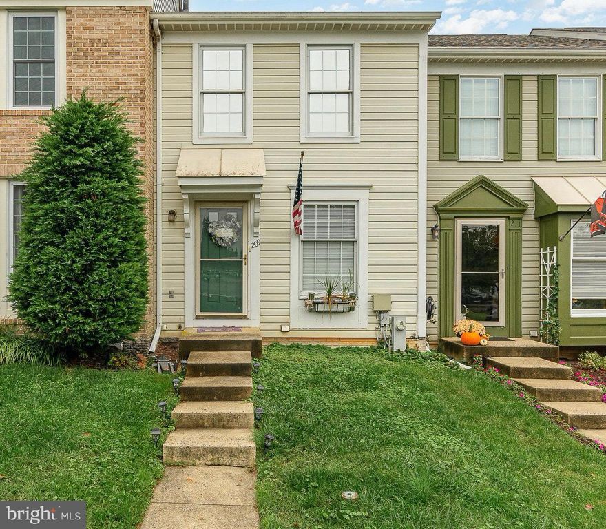 WELCOME TO 209 MAPLE WREATH CT - Located in the desirable neighborhood of Laurel Woods*This very well maintained townhome is MOVE IN READY*Featuring 2 bedrooms, 1 1/2 bathrooms & fully finished lower level*The main level includes a spacious kitchen with newer appliances, breakfast bar & pantry*Large living room with atrium doors leading to the deck*The upper level has 2 generous bedrooms & full bathroom*Enjoy the recently finished lower level to include a family room, 1/2 bathroom, storage room & walk out the backyard*UPDATED ROOF, GUTTERS, FLOORING, WATER HEATER & MORE*Great cul-de-sac location with plenty of overflow parking*QUICK SETTLEMENT AVAILABLE