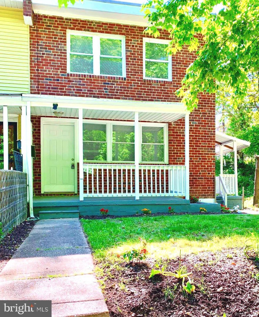 Under CONTRACT. Welcome HOME!!! WOW!!! Exquisite Home Renovation...Fall in love with your Charming  4 Bedroom 1.5 Bath home, with Elegant Recessed lighting and Gourmet kitchen on the main level. Eye-Catching full bath with Wall-To-Wall Carpeting on bedroom level. Kitchen features SS Appliances,  Spacious Front & Side Porch with an Awning to Sit Back Relax and Kick your Feet up to enjoy the cool summer breeze.  Walkout from your basement or Side porch to your nice sized Backyard Perfect for your Summer entertaining! Don't miss this one! Welcome home****Once you enter this amazing house you will call it HOME. Ground rent may exist buyer to verify.