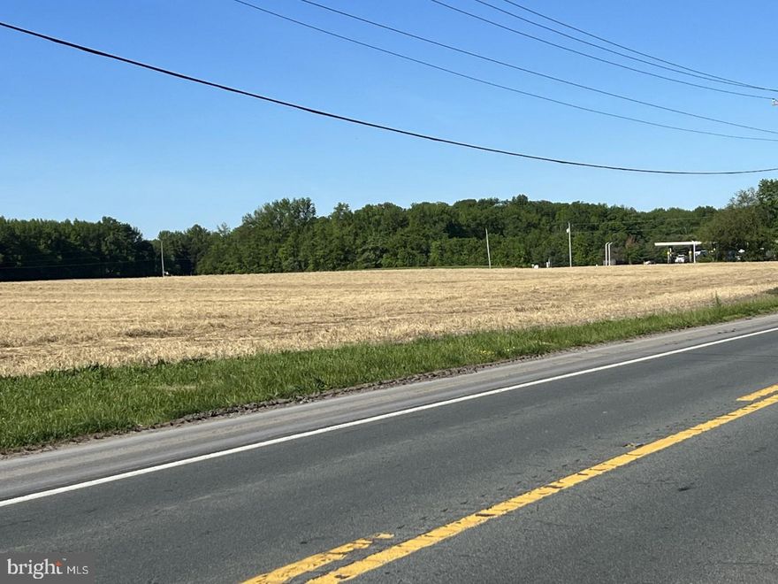 The Bobola Commercial Property is approximately 5.02 acres of vacant land zoned BG, Highway Commercial, in the Kent County jurisdiction, and is ideal for retail, office, hospitality, or multi-family residential use. The property is located on the south side of Forrest Avenue, and the east side of Pearsons Corner Road, at Pearsons Corner. The property has access to all major linkage routes. On-site well and septic are required. The property is clear, with no wetlands or other development obstacles. Traffic Count is 13,160 AADT. Very close to Royal Farms store, and other commercial properties. Street address is estimated by broker.  No street address has been assigned as yet. The property has not yet been assessed for property taxes.