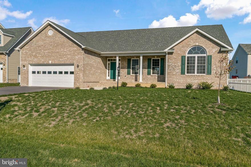 Ready to move in! New one story rancher in sought out Webber Springs subdivision. Features open floor plan with hardwood flooring Receive a $2000 credit towards buyers closing costs if preferred lender is used.