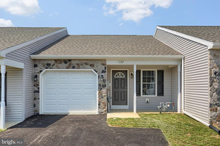 New Construction in South Middleton School District.  New Price & now offering Seller Assistance with an acceptable offer.  Maintenance free living and a builder's warranty.  This cozy townhouse features first floor living with finished square footage in the basement.  Open living room leads to the kitchen with plenty of cabinets and hard surface countertops.  Main bedroom overlooks the common area in the back yard.  First floor laundry area and plenty of storage space.  The basement includes another bedroom and full bathroom and a large open family room space with tons of potential.  Great location and is close to several amenities.  Call today to set up a tour.