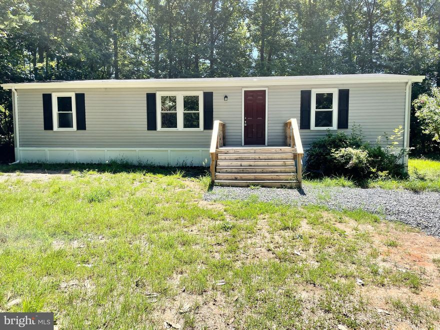 Charming 3 Bedroom 2 Bath Rambler on 3 secluded acres. Country Living at its finest! Fully renovated w/ new floors and paint throughout, new kitchen and baths, appliances, new trim and doors, new lighting and plumbing fixtures, new roof, new siding, new gutters, new HVAC. Needs absolutely nothing and is 100% move in ready. Home sets back off road with long private driveway. Only 10 minutes I-95. THIS HOME IS A MUST SEE!!!