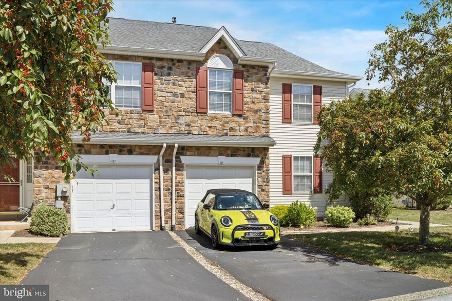 In the sought-after community of Glenn Rose, this beautifully updated King of Prussia townhome is just minutes from Valley Forge National Park, local trails, shopping, and major roadways. Designed for both comfort and entertaining, it combines modern upgrades with thoughtful details throughout. ✨ Step inside to a spacious hallway with a built-in drop zone, perfect for organizing shoes, coats, and packages, before the home opens into a floor plan that balances style and function. 🏡 This home offers 3 bedrooms, 2 full baths, and 2 half baths across three finished levels. 🍳 At the heart of the home is the renovated custom kitchen, anchored by a 9-foot island with seating for six. A wall was removed to create an open flow, and the space features quartz counters, a beverage fridge, soft-close cabinetry in the island, and a hidden pull-out trash system. The enormous walk-in pantry with sliding barn doors adds incredible storage, while recessed lighting and a breakfast nook complete the space. 🔥 The open concept continues into the living room with recessed lighting, a gas fireplace, and access to the deck—perfect for grilling or relaxing outdoors. A first-floor flex room adds versatility as an office, guest room, or playroom, with a half bath nearby. 🛏 Upstairs, enjoy second-floor laundry and a spacious primary suite with a large ensuite bathroom. Two additional bedrooms and a full hall bath provide plenty of room for everyone. 🎮 The fully finished walkout basement expands your living area with a large recreation room, a separate finished workout/flex room, a half bath, and multiple storage areas. Acoustic ceiling tiles and full AV wiring make this space ideal for gaming, movie nights, or a quiet office setup. The home also features Cat-6 networking to the first-floor office, two of the upstairs bedrooms, and the basement—providing fast, reliable connections for both work and play. 🌳 Outdoor living continues with a private paver patio off the basement. 🛠 Major updates add peace of mind, including a roof (2018), electrical panel (2020), AC (2021), water heater (2019), and kitchen appliances (2020). 🏆 With its stunning custom kitchen and pantry, modern upgrades, low monthly HOA fee, and easy access to parks, the PA Turnpike, I-76, I-476, Routes 202 and 422, this home offers the perfect combination of style, space, and convenience—all within the award-winning Upper Merion School District. 📅 Don’t hesitate—schedule your appointment today!