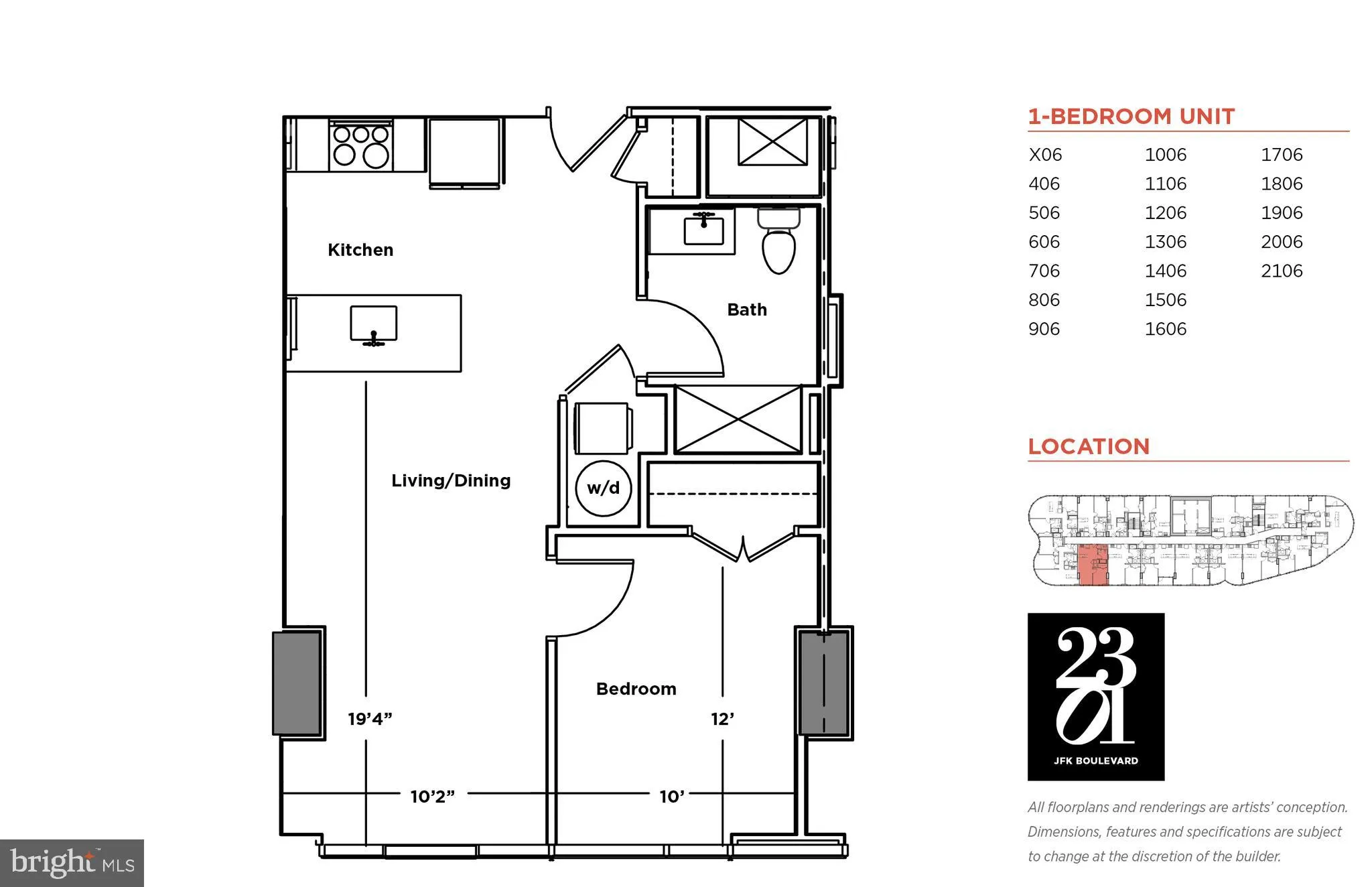 Additional image 95 of 2301 John F Kennedy Boulevard Unit 402, Philadelphia, PA 19103