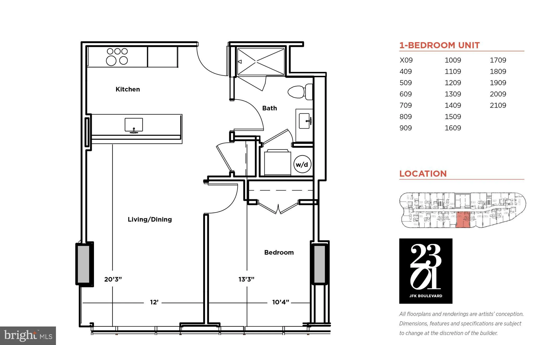 Additional image 98 of 2301 John F Kennedy Boulevard Unit 402, Philadelphia, PA 19103