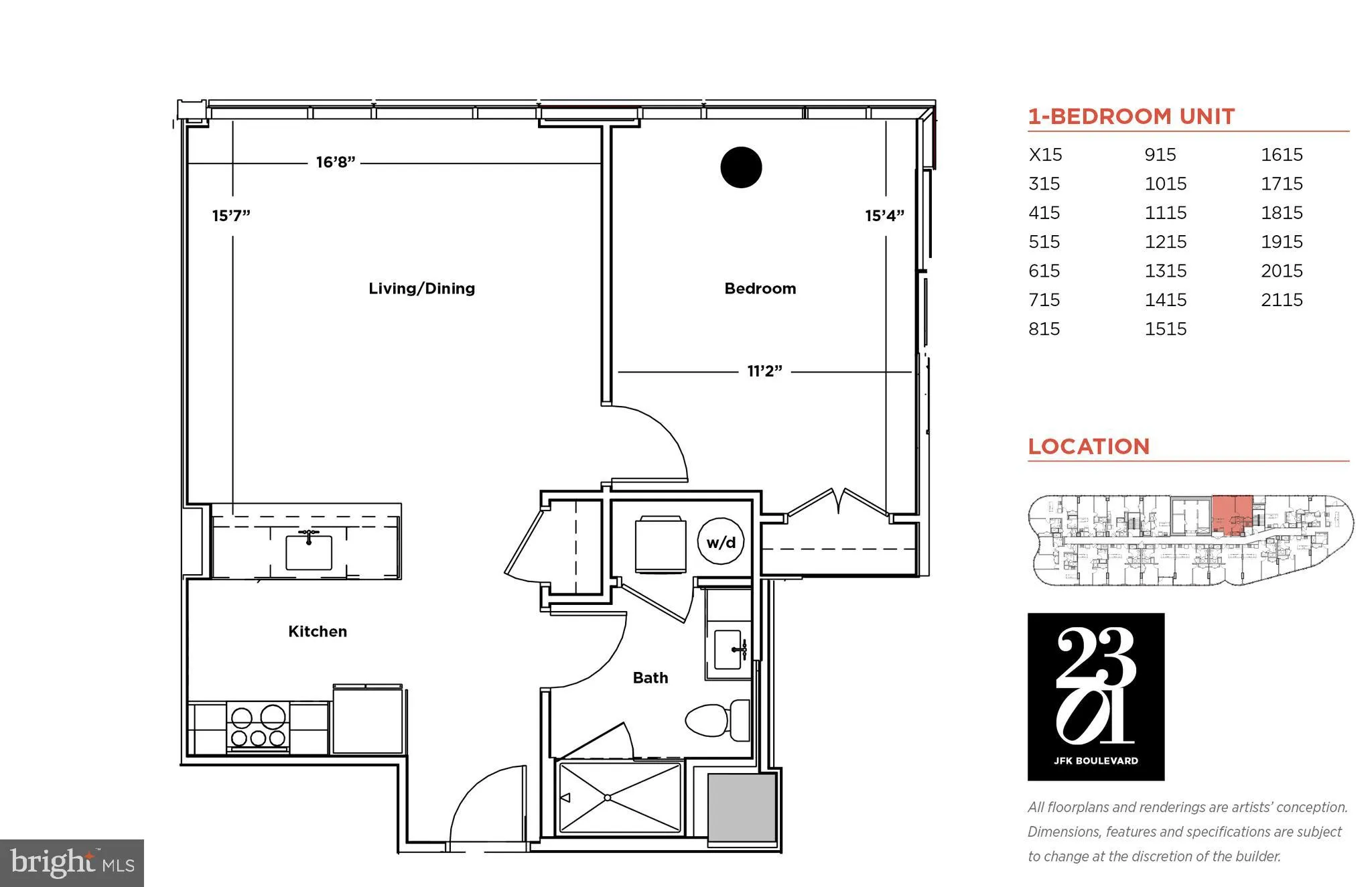 Additional image 103 of 2301 John F Kennedy Boulevard Unit 402, Philadelphia, PA 19103