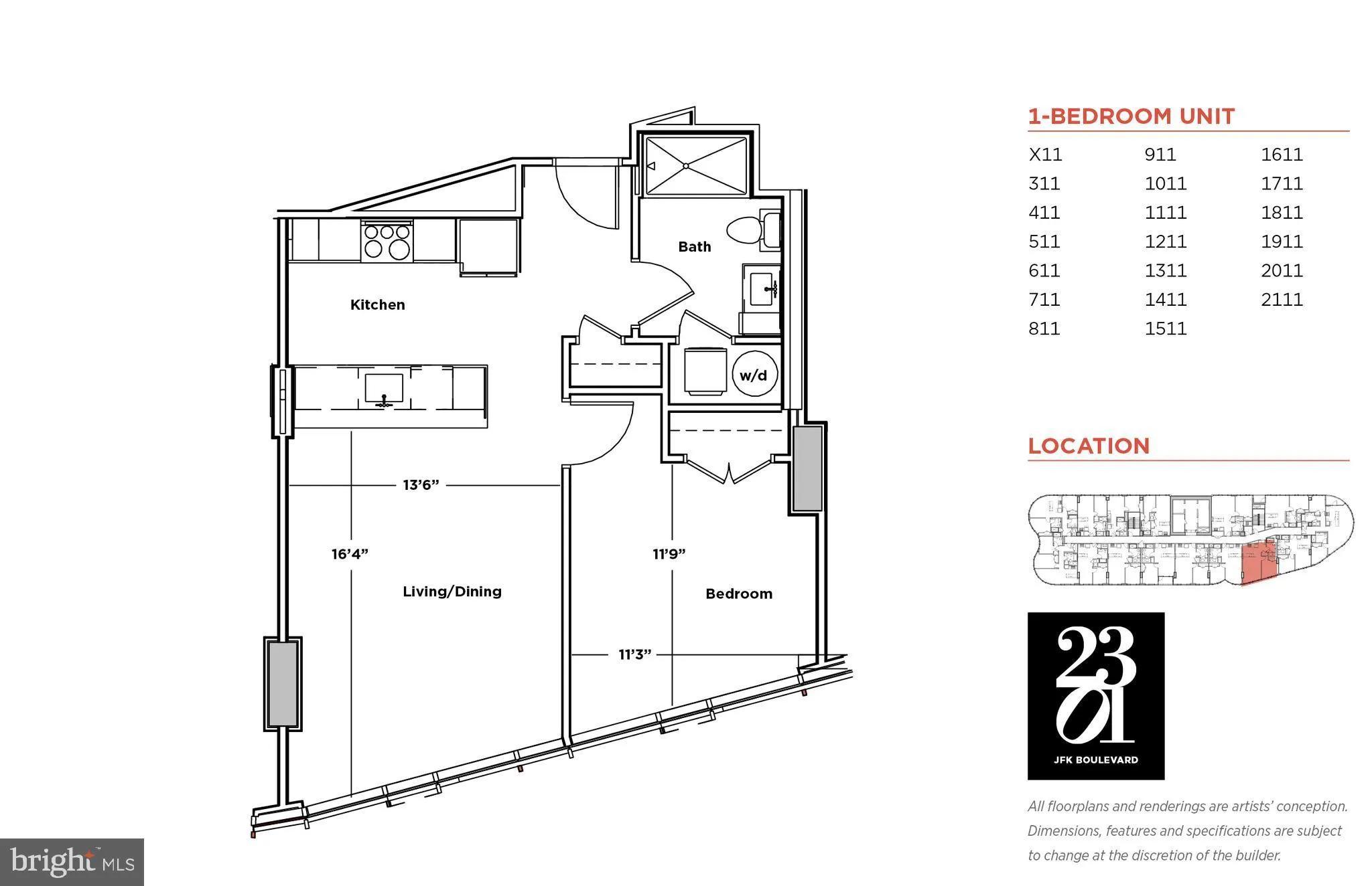 Additional image 100 of 2301 John F Kennedy Boulevard Unit 402, Philadelphia, PA 19103