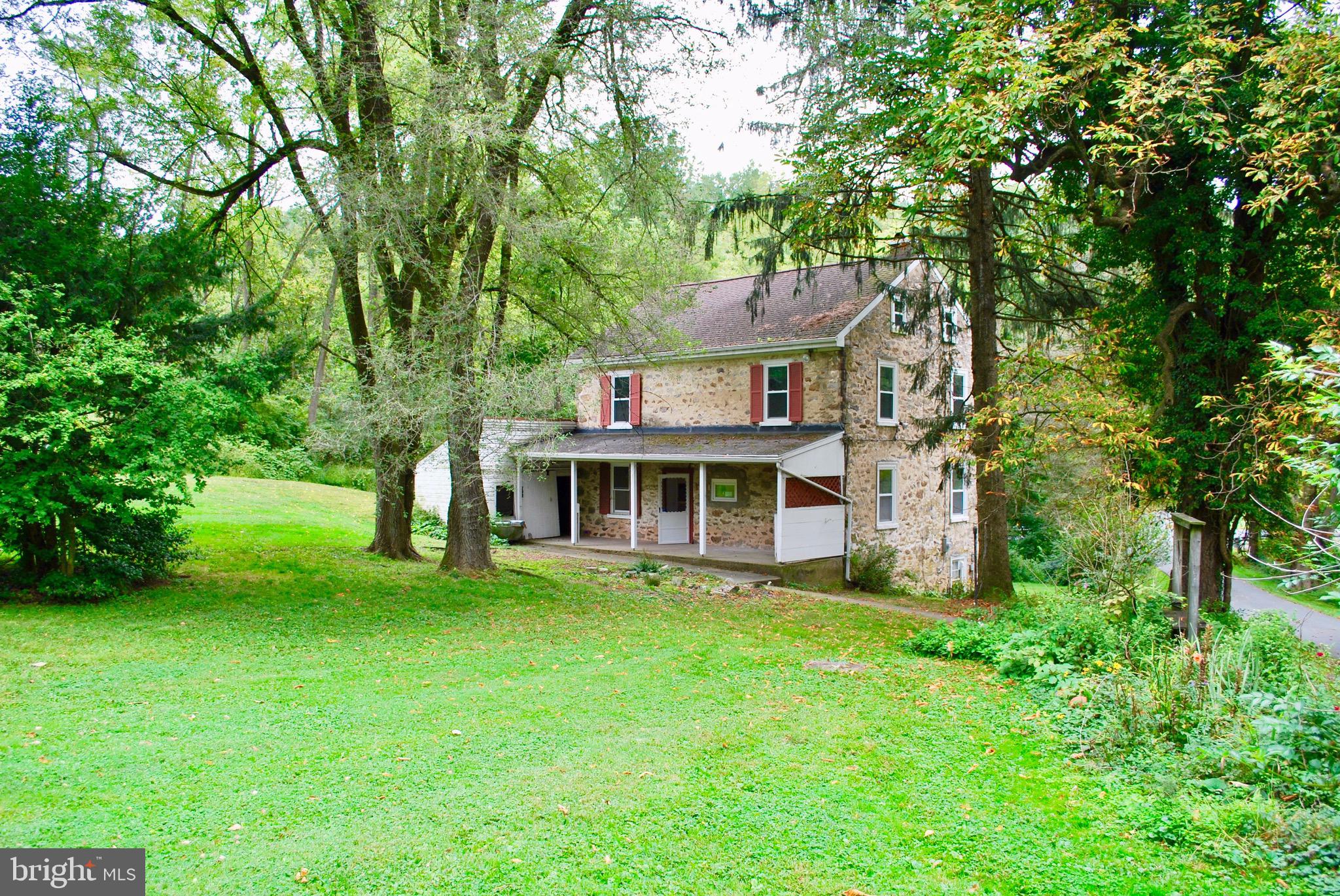 Idyllic farm house located in Oley Valley School District,unique and private setting, new kitchen, new bath, new front load washer/dryer on the main floor, new windows, and all new HVAC! This is a charming home located on the secluded grounds of a private club, it has been carefully updated for modern living while retaining its original farmhouse charm. Schedule your private showing today!!! (More photos to follow, home is ready to show while it is getting the finishing touches).