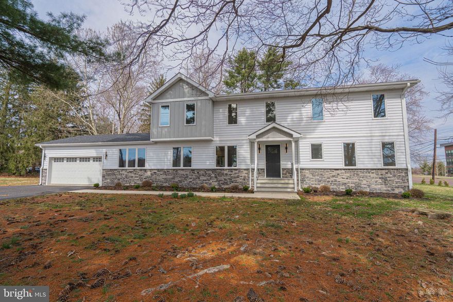 New Construction | 5 Bed | 3 Bath | 2,900+ Sq Ft | In-Ground Pool
Welcome to 300 Witmer Road, a stunning newly built home where modern design meets timeless elegance. Offering over 2,900 square feet, 5 bedrooms, and 3 full baths, every detail has been thoughtfully crafted for comfort and luxury. The open concept main level features soaring two story ceilings, wide plank hardwood floors, and oversized windows flooding the home with natural light. The gourmet kitchen boasts premium cabinetry, a quartz waterfall island, and seamless flow into the living and dining areas. A living room with a wood slat accent wall and floor-to-ceiling French doors adds a designer touch throughout the first floor. The luxurious primary suite offers a spa inspired en suite bath and walk in closet, while four additional bedrooms provide flexibility for family, guests, or a home office. A dedicated laundry room and two car garage add everyday convenience. Outside, this home was built for entertaining. A beautiful patio and an elevated deck above create the ultimate two level outdoor living experience, perfect for hosting gatherings. Top it all off with an in ground pool and you have a backyard retreat that truly has it all! A rare opportunity to own a truly turnkey luxury home in Horsham. Schedule your private tour today!