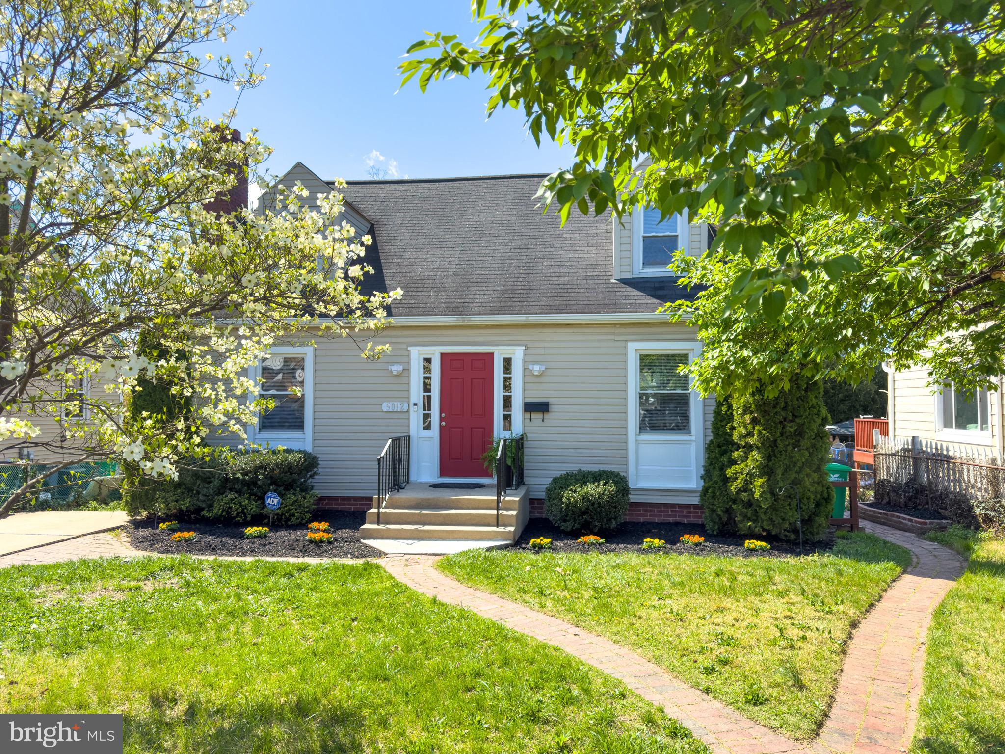 This charming Cape Cod style home sits in a quiet neighborhood just a few minutes from the amenities of Hyattsville, yet with quick access to several major commuter routes. Recently refreshed for the next owners, this home is move-in ready.
The main level has a flexible layout with living room, dining room, kitchen, big bedroom, and half bath. The kitchen features granite counters, wood cabinets, and an exterior exit to a big back yard with a screened porch, patio and lots of room to play. Appliances includes a refrigerator, gas stove, above-range microwave, dishwasher and disposal.
The upper level has a spacious primary bedroom with two closets and windows on three sides. Also on this level are two additional bedrooms and a full bathroom, plus a linen closet.
The recently renovated, lower level has a bedroom, full bath, and two flexible living spaces for a den, home gym, TV room or play space. There is also a full-sized washer / dryer, a large storage closet and a walk-out to the back yard.
Wood flooring on the top two floors, vinyl plank on lower level, tile in kitchen. New French drain and sump pump installed in 2025 and carries a warranty.
Please Note: Some listing images have been virtually staged to showcase the potential of the property