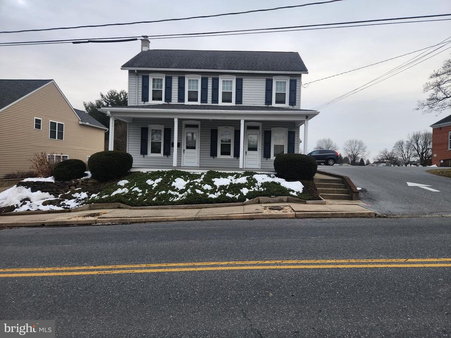 This property will be offered at Public Auction on Tuesday, April 21, 2026 @ 6pm.  The listing price is the opening bid only and in no way reflects the final sale price.  10% down due at auction, 2% transfer tax to be paid by the purchaser, real estate taxes prorated. This four-bedroom home, nestled in a quiet residential neighborhood, is within walking distance of the community park and offers convenient access to Routes 272 and 222. The first floor features a cozy living room and a comfortable family room, and flows into a spacious eat-in kitchen. This floor also includes a full bathroom, a dedicated laundry room, and versatile office space. The second floor features a central gathering area that leads to a full bathroom and four bedrooms, one of which offers walk-up access to the attic. The basement is currently 
unfinished and features waterproofed walls, providing a blank canvas for future living or storage space. Additional amenities include a detached two car garage with a storage shed attached. Don’t miss this opportunity to own this great family home in Akron!