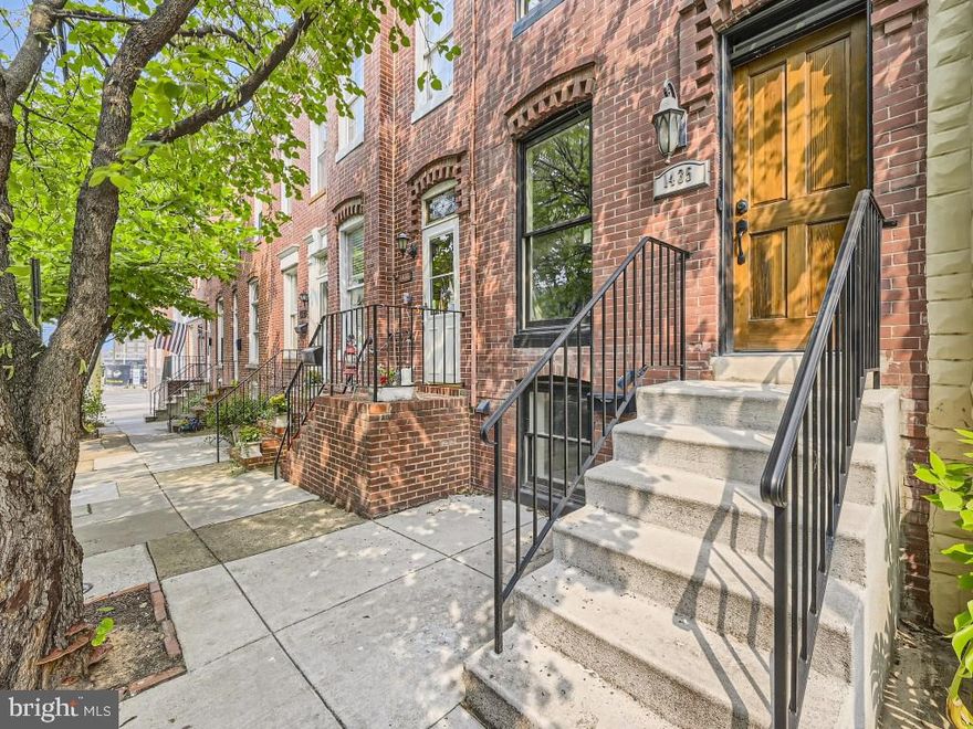 Welcome home to your renovated townhome on a beautiful tree lined street in historic and charming Locust Point.  The home features new floors, new paint, spacious living/dining room combo, a gourmet kitchen with upgraded countertops,  new stainless steel appliances, recessed lighting, tons of cabientry and counter space, and leads to the back deck.  The upper level includes a primary bedroom, and primary bath, along with a second bedroom and full bath.  If that weren't enough, the finished lower level is a third bedroom  or office, and has a separate laundry area with front loading washer and dryer.  
Schedule your showing today.  This one will be gone with a blink of an eye.