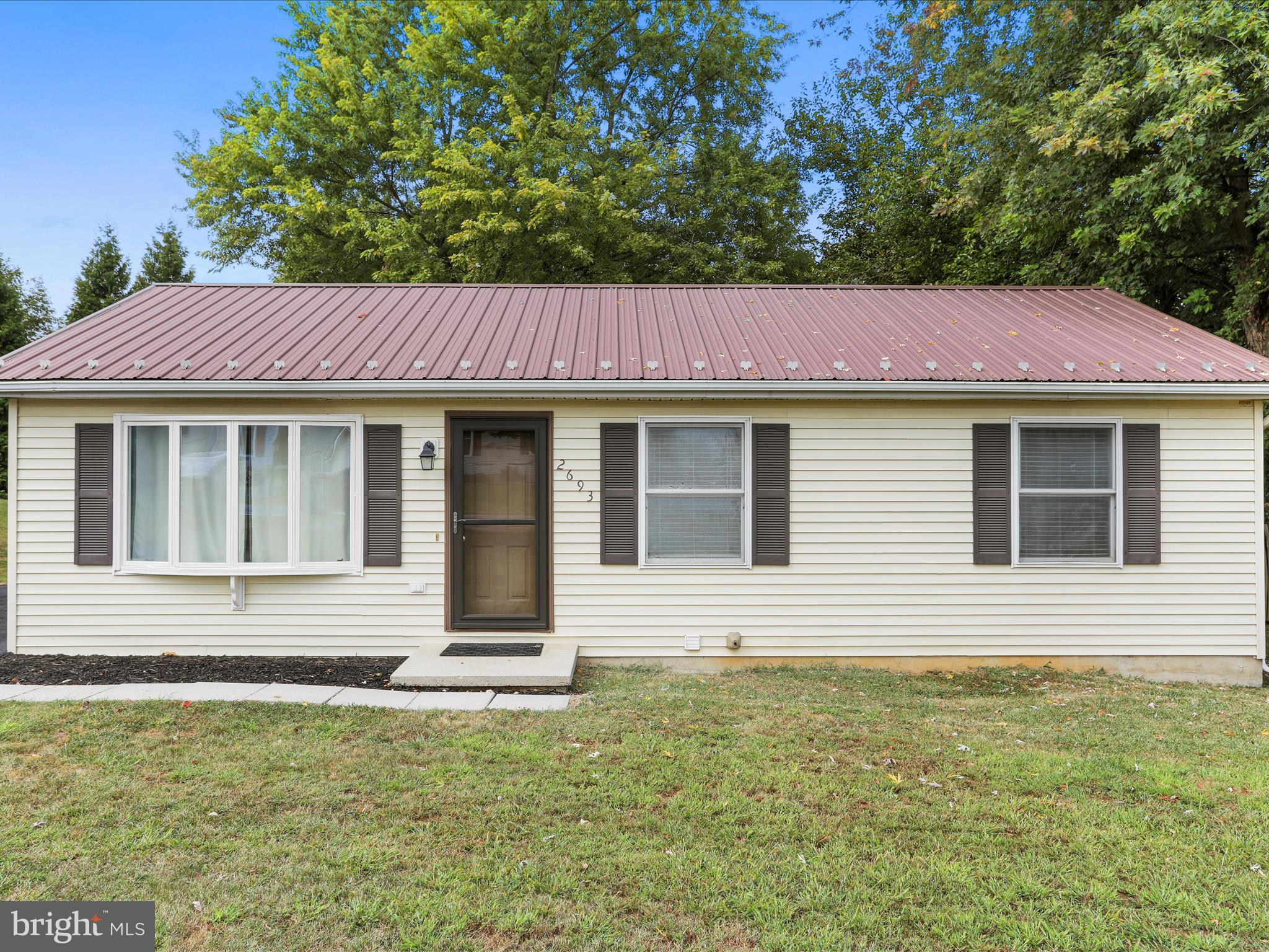 Are you looking for your first home? Look no further…welcome to 2693 White Church Rd in Chambersburg! This cute, 3 bedroom, 1 bath rancher is the perfect spot to step in to home ownership. All appliances including washer and dryer convey. Metal roof done in 2012, vinyl siding and a covered deck out back overlooking the spacious back yard is the perfect place to enjoy the changing of the seasons. Hot Water heater replaced in 2020, baseboard electric heat and central air. Located close to schools, shopping, interstate travel and area parks and recreation. Low outside maintenance means you can spend more time enjoying your investment. Basement is 960 square feet of open space that would be perfect for storage, additional living room, game room or crafting area. Waterproofing done by previous owner. This is the perfect place to start out or downsize to one level. Why rent when you can own? Are you looking for your first home? Look no further…welcome to 2693 White Church Rd in Chambersburg! This cute, 3 bedroom, 1 bath rancher is the perfect spot to step in to home ownership. All appliances including washer and dryer convey. Metal roof done in 2012, vinyl siding and a covered deck out back overlooking the spacious back yard is the perfect place to enjoy the changing of the seasons. Hot Water heater replaced in 2020, baseboard electric heat and central air. Located close to schools, shopping, interstate travel and area parks and recreation. Low outside maintenance means you can spend more time enjoying your investment. Basement is 960 square feet of open space that would be perfect for storage, additional living room, game room or crafting area. Waterproofing done by previous owner. This is the perfect place to start out or downsize to one level. Why rent when you can own?