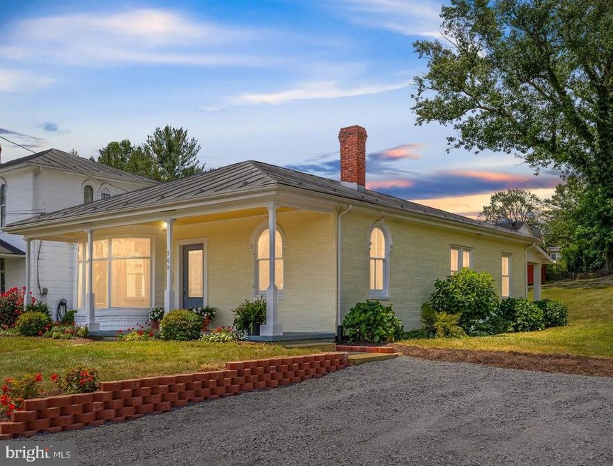 Deadline for Offers: June 21, 2023 by NOON
This adorable American-style bungalow, located in the heart of downtown Luray, is bursting with beauty and elegance.Owned by one family since 1939 when built by hand. The lumber from John and Ginny Williams, corner of East Main Street and North Deford Avenue was used to build this home. It was auctioned off and the structure torn down to create Hawksbill Bungalow. One of the main features of this sweet little home is without a doubt the towering Art Nouveau-style bow front window overlooking the front porch. This window is intricately trimmed in a herringbone pattern with a delicately carved tongue and groove. The glass is diamond cut with an Art Deco chandelier hanging overhead, and is surrounded by a cozy sitting bench perfect for your cat to lounge on all day in the sun. And top it all off, the Victorian-esque box sash windows come complete with their original weight pulls.    
 
With two spacious bedrooms and one full bath, this home is the ideal place for a young couple beginning their lives together, or could be a great short-term rental or Airbnb option as well. Built in 1939, this bungalow still boasts its original hardwood floors which give it that extra charm as you move throughout it. A fresh coat of paint, new appliances in the kitchen alongside a gorgeous double porcelain farm sink, a newly remodeled bathroom complete with a tiled shower and French petite doors, and a newly installed private driveway with space for two-cars are just a few of the upgrades this home has to offer. Water and sewer services are provided by the town as well. There is also an ample backyard ideal for a large vegetable garden, barbecues with your friends and neighbors, or playing fetch with your dog. Spend your weekends walking on the Hawksbill trail, conveniently located two blocks from your front door, strolling downtown to shops and restaurants, or taking a short drive to enjoy all that the Shenandoah National Park has to offer.
Property being sold As-Is