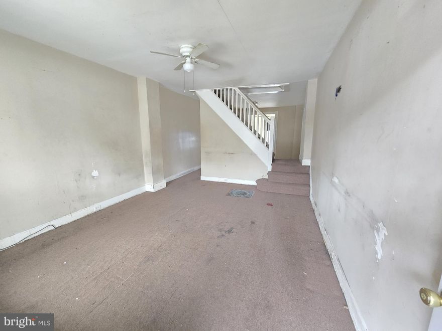 Calling All Investors!!!!! Here is your opportunity if your a new investor or seasoned investor to add a great asset to your portfolio . This 3 bedroom 1 bathroom town home located in East Baltimore. This would make a great rental property for an investor. Needs some updates come with all offers.