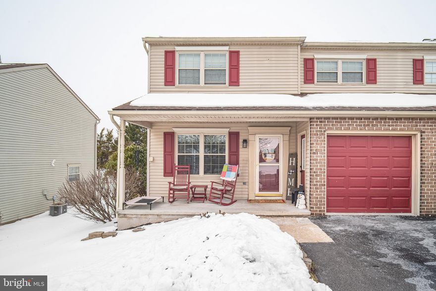 Welcome to 3133 Longmeadow Drive, located in the desirable Stonebridge Crossing community within the Dover Area School District.   This home truly stands out, starting with the kitchen and dining area. The kitchen is fully equipped with all appliances and features a 36-inch professional range, along with a striking 10-foot island that includes a microwave drawer—both functional and ideal for entertaining. There’s also under-cabinet and recessed lighting in kitchen. And what's often referred to as a kitchen garage, designed to keep small appliances neatly tucked away.  The living room is bright and welcoming, with sliding glass doors that lead to a covered concrete patio, creating a seamless indoor-outdoor living space.
On the first floor, you’ll find a bedroom, a laundry room with storage, and a half bath, offering flexibility and convenience for everyday living.  The second floor features three carpeted bedrooms and a full bath. One of the standout features of this home is that it is one of the few in the neighborhood with a basement, along with attic storage.  Outside, you’ll also find a 10-by-20 shed, perfect for storage or hobbies.
Located close to shopping, dining, and major routes, this home offers the perfect balance of suburban charm and everyday convenience.  This property is move-in ready and offers features that are hard to find in this neighborhood.
Don’t miss your opportunity to make it your own.