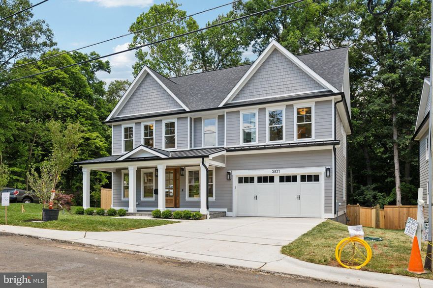 Welcome to 3821 Lawrence Avenue! ERB Properties has rolled back the clock on the price of this home.  It won’t last long! Boasting approximately 4,297 square feet of living space across 4 finished levels, this home offers ample room for both entertaining and everyday living. The open floor plan, high ceilings, and generously sized rooms create an inviting and spacious environment. Craftsmanship and attention to detail are evident throughout the home. Features such as light red oak hardwood flooring, Anderson windows, and custom light fixtures contribute to its overall quality and aesthetic appeal. With 6 bedrooms and 4 1/2 baths, including an attic level which is perfect spot for your home office or gym! The primary suite offers luxurious amenities such as dual sinks, a soaking tub, and a custom shower. The home provides formal spaces for entertaining as well as more casual areas for everyday living. The lower level includes a spacious great room with a bar, a game or play area, storage, and caters to various lifestyle needs. A fenced rear yard with a Patio enhances privacy and provides outdoor space for relaxation and recreation. The level rear areaway exit from the lower level further enhances accessibility to the yard. Overall, this property combines comfort, luxury, and convenience, making it an attractive option for potential homeowners seeking a beautiful new home in Kensington.