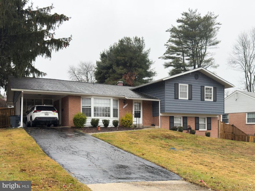 Spacious, well maintained house, with a smart layout. Main level has a gourmet kitchen with a large breakfast area, formal dining room, and comfortable living room with a large bay window overlooking the fenced backyard.  The screened porch is off the formal dining room and leads to a fenced backyard with two patio.  Upper level has four bedrooms and 2 full bathrooms with tubs.  The lower level has a spacious family room, powder room and the 5th bedroom. Washer and dryer are on this level.  Side entrance is also on this level.  There's also another level for storage.  3 parking in carport and driveway.  Ample street parking.  Less than a mile from Glenmont metro and a couple of blocks from the bus lines on Layhill.  Brookside Gardens and Glenmont Shopping Center nearby.  No pets allowed. Home is also has lead free certification.