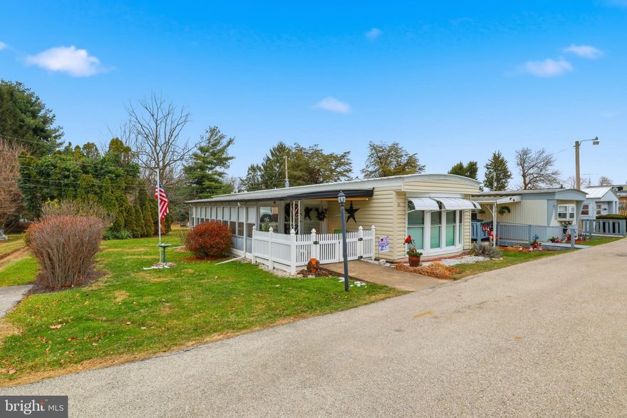 Discover the charm of this cozy 2-bedroom, 1-bathroom manufactured home nestled in the heart of Springettsbury Township. Built in 1982, this single-wide gem features durable vinyl siding and a welcoming layout that maximizes space and comfort. Also the owner recently updated with new windows and new refrigerator! Enjoy the convenience of a driveway for easy parking and access. The surrounding community offers a vibrant atmosphere with nearby parks perfect for leisurely strolls or picnics. Local amenities, including shops and dining options, enhance the neighborhood's appeal, making everyday errands a breeze. Experience the warmth of a close-knit community where neighbors become friends. This home is not just a place to live; it's a gateway to a lifestyle filled with comfort, convenience, and connection. Embrace the opportunity to create lasting memories in this inviting space!