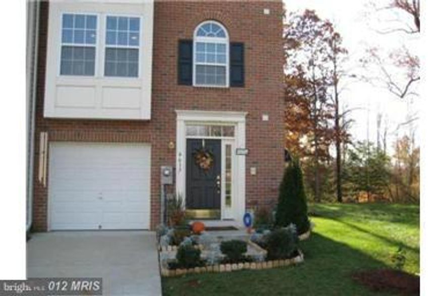 Gorgeous EOG TH with 1 car garage;back to woods.LL has huge Family RM;3 level bump out;hardwood floors;corian counter; 6 years appliances;stacked stone gas FP ;MBA w/pool jet & soaking tub and sep.shower;fenced in rear yard;landscaping entire home.no sign on property