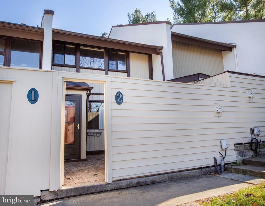 Move-in ready 2 bedroom updated home in popular Village 2, just outside of downtown New Hope. Enjoy the private courtyard entrance with new paver patio stones and a storage shed, enter into the remodeled main level complete with wall to wall hardwood floors and an updated kitchen with granite counter tops and stainless steel appliances. Open plan main level stretches into the bright living room with wood burning stove and walks out to the updated back deck overlooking a specimen maple tree. Upstairs both bedrooms offer soaring 12' vaulted ceilings. Walk into downtown New Hope, or enjoy a quick drive across the river to major commuting destinations on the 202/I-295 corridor. Neighborhood association features a membership to the community swimming pool, play ground, tennis & basketball courts.  NO PETS, NO SMOKING.