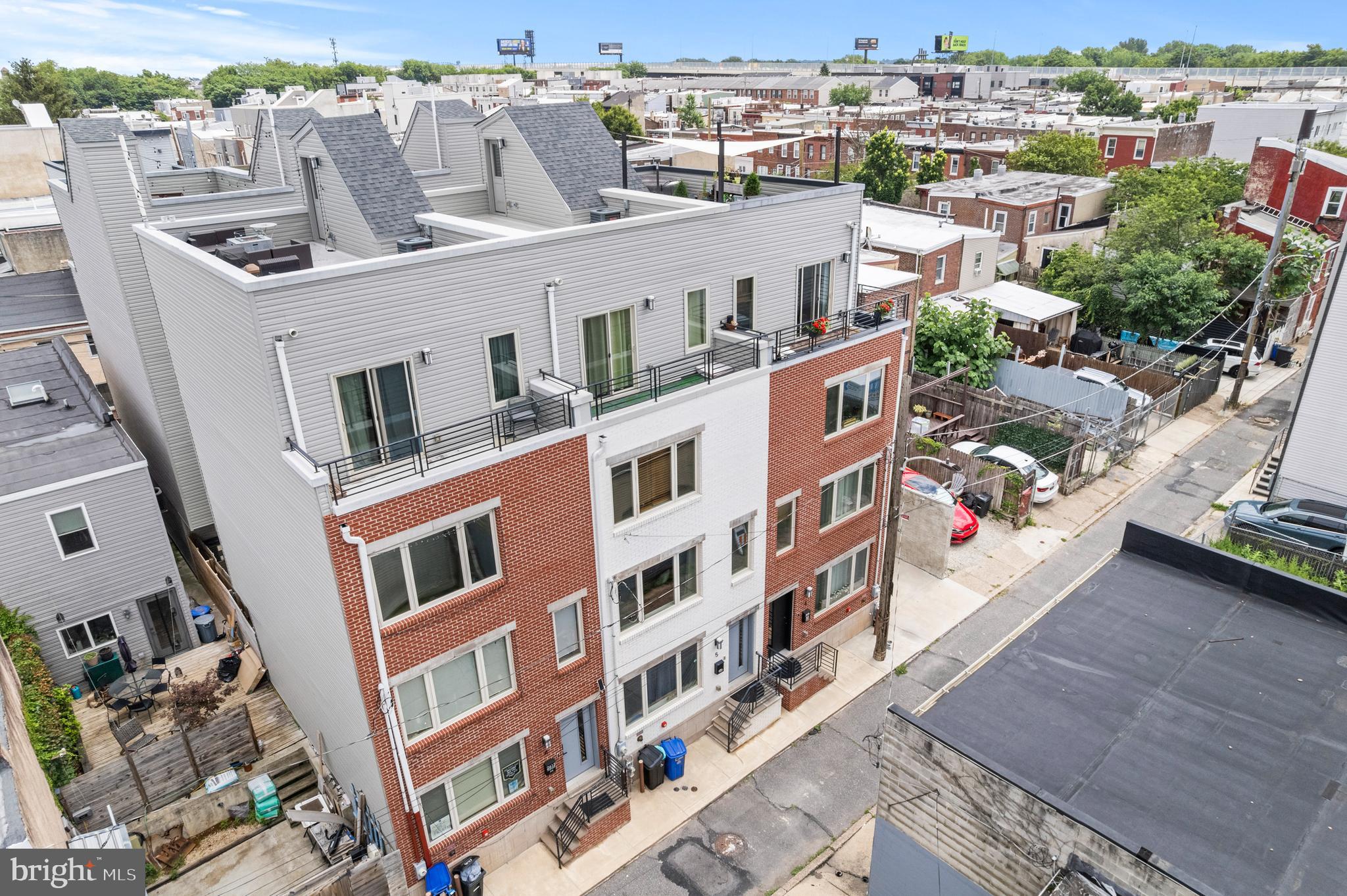 Welcome to your next-level townhome in one of Philadelphia’s hottest neighborhoods! This massive 3-bedroom, 3-bath home delivers over 2,500 square feet of modern living space, garage parking, and 6+ years remaining on the tax abatement all just steps from the best of Fishtown. Step inside to discover a spacious floor plan filled with natural light from the high ceilings and windows, wide-plank hardwood floors throughout, and a sleek open concept main level layout. The chef’s kitchen stuns with quartz countertops, stainless steel appliances, and an oversized island perfect for hosting and barstool seating. Head upstairs to the second level which is home to two bedrooms with closet space, dedicated closet for laundry and a full bathroom. The third level is your private primary ensuite with a walk-out balcony, spa-like bathroom, and a custom walk-in closet with shelving. 2615 Harold Street is complete with a fully finished basement and a completely redone rooftop deck with fresh epoxy coating—ideal for entertaining with 360° skyline views. This home offers seamless access to the Berks El Station, nearby bus routes, and quick connections to I-95 making commuting to Center City or the suburbs effortless.
Enjoy being surrounded by Fishtown’s best restaurants, coffee shops, and nightlife, all within a short walk. Whether you're heading downtown or staying local, this location puts you in the center of it all.
---Twilight Open House — Thursday, August 21st | 5:30–7:30 PM
Experience this Fishtown luxury townhome in person, no appointment needed. Walk through, take in the skyline views, and see what makes this home one of a kind.