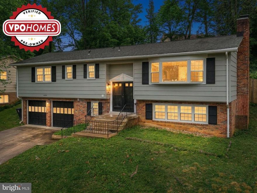 VERIFIED PRE-OWNED HOME! Professionally pre-inspected and backed by an extensive 1-year home warranty that even includes roof coverage, giving buyers the added protection and peace of mind that today’s market demands. Buy with confidence knowing this home has already gone through the inspection process and comes with additional warranty protection after closing.

Outstanding 3-bedroom, 2.5-bath split-level home now available in Fort Washington! Major updates throughout provide both comfort and reassurance, making this home truly move-in ready.

The home welcomes you with a bright and spacious living area that flows into an open-concept dining room and fully renovated kitchen, creating an ideal layout for everyday living and entertaining. The kitchen is a chef’s dream featuring ample cabinetry, generous counter space, and stainless steel appliances.

The primary suite offers a large bedroom, walk-in closet, and private bathroom, creating a comfortable retreat. Two additional spacious bedrooms and a second full bathroom complete the upper level.

The lower level provides additional living space with a cozy family room featuring a  wood burning fireplace and a convenient half bath, perfect for relaxing, entertaining, or hosting guests.

Step outside onto the rear deck overlooking the backyard, offering the perfect place to enjoy fresh air, outdoor dining, or gatherings.

Conveniently located with easy access to shopping, dining, and commuter routes, this Verified Pre-Owned Home stands out from the competition with a completed inspection and a 1-year warranty that even covers the roof.

Inspected. Verified. Protected. Welcome home.