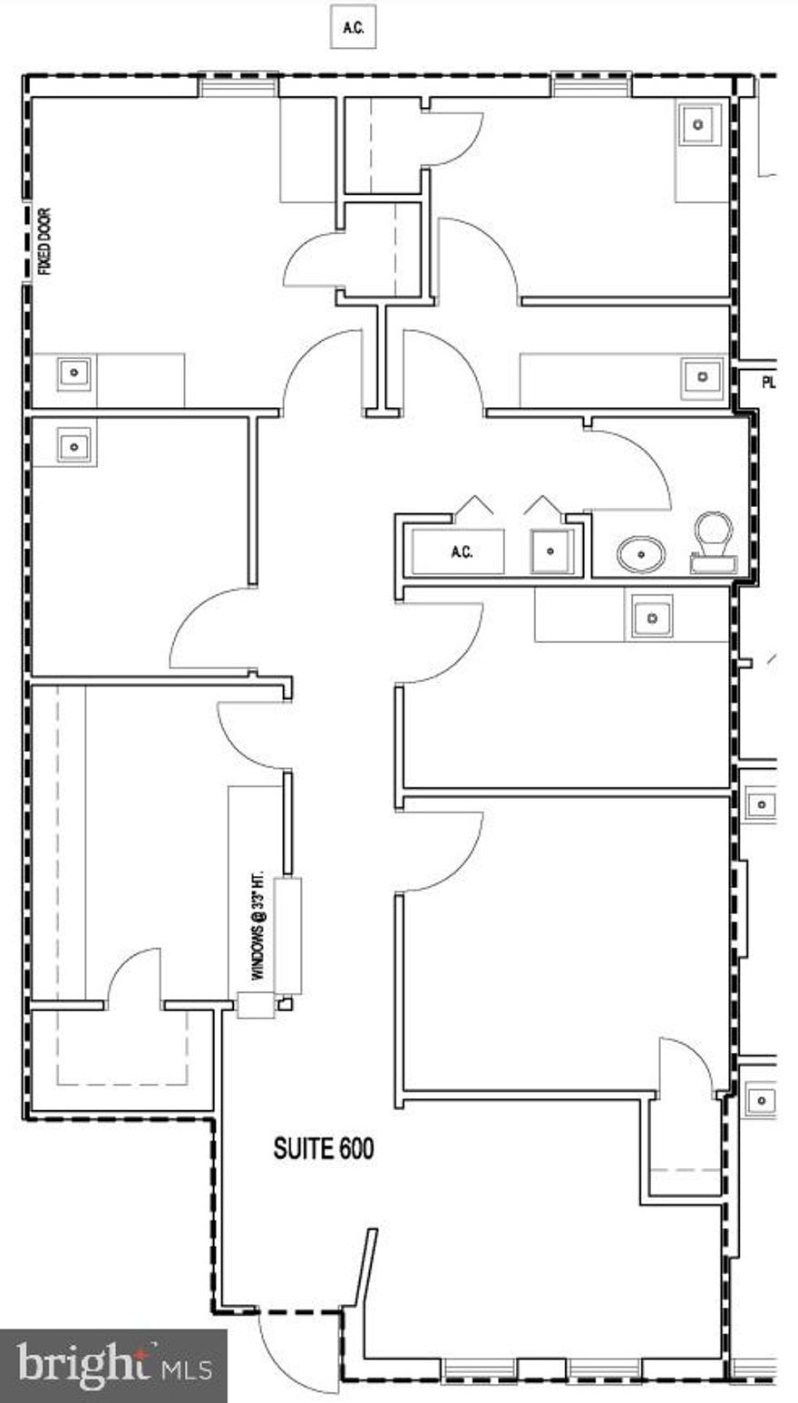 Sunshine Management Corporation is offering this 1,255 square foot office space in Hagerstown for lease. Suite 600 which is perfect for your business. There is a large parking lot out front for you and your clients. This space is move in ready.