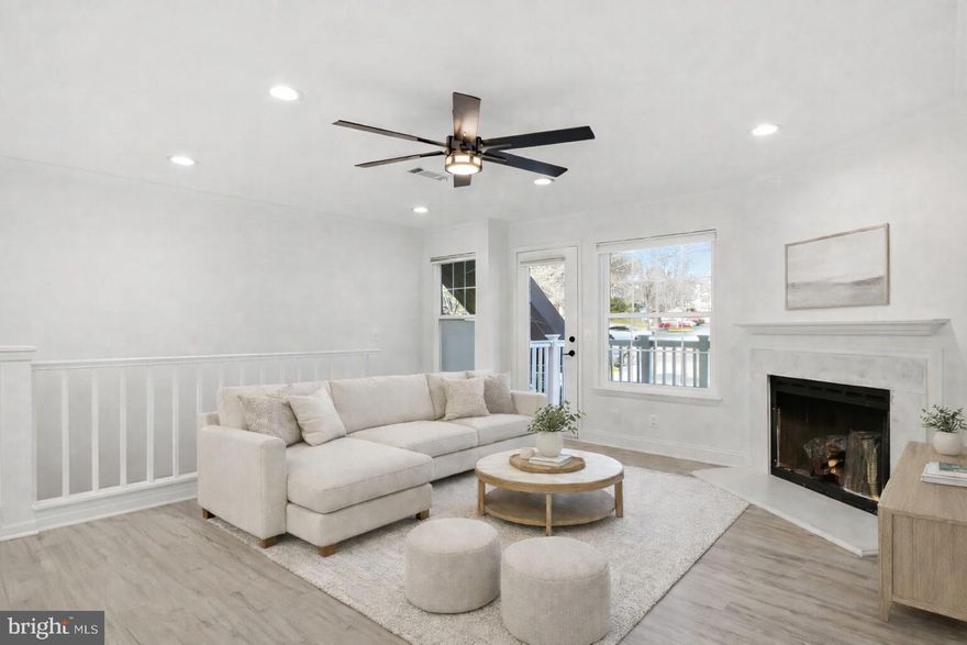 Welcome to 5810 Inman Park Circle, Unit 120, located in the highly sought-after Gable of Tuckerman community. This two-level condominium offers three bedrooms and three full bathrooms across 1,288 square feet and is completely move-in ready, just bring your furniture. One bedroom with a full bath is located on the main level, while the second floor features two additional bedrooms, including the primary suite, offering comfortable separation of space. Built in 1987, the home has been thoughtfully updated throughout, blending a functional layout with modern finishes.

Nearly every detail has been refreshed, including fully renovated bathrooms (all three!) with tile floors, new vanities, lighting, and fixtures, updated LG appliances, luxury vinyl flooring throughout the living areas, and modern light fixtures and ceiling fans. Major improvements include brand-new windows installed in 2021 and a new electric panel in 2025. Easy parking is available right in the lot, and residents enjoy an impressive array of HOA amenities, including a gym, clubhouse, pools, hot tub, tennis courts, and playground, all within a well-established, desirable community. Permit parking for residents and guests. Plenty of parking!