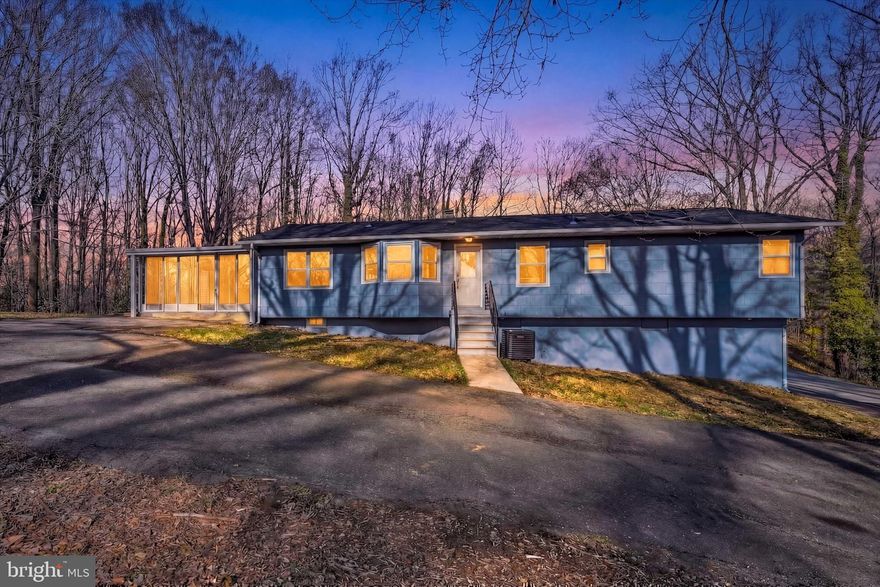 Welcome home to 1254 Sheridan Road just off of The Severn River in lovely picturesque Crownsville. We just completed a full scale, completely thorough transformation of this nearly 5000 ft.² two level ranch situated on well over three wooded acres for your private and serene luxury living. You won’t find this much acreage or this much space, and luxury anywhere else. A full restoration and revision of this mid-century home has just been completed by one of the areas premier custom builders, presenting the next owner with spacious rooms, zoned climate control, covered parking, chef kitchen, Florida room, fireplace and brand new mechanical equipment throughout. The natural light that brightens these massive rooms with stunning views of its tree studded lot that captivates your desire to make this your next home. Privacy abounds here with mature trees, native wildlife and peacefulness that can only be found on a lot of this size. You are also convenient to boat ramps, marinas and protected natural areas for leisure escape. It’s a rare opportunity that this many possibilities becomes available at such an affordable price. Schedule a showing today !