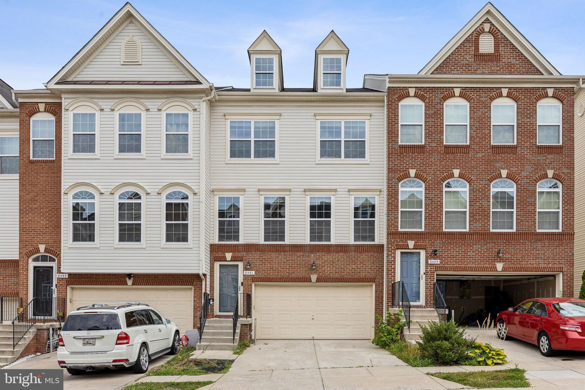 Experience the elegance of this stunning luxury townhome in the Fieldstone Community, featuring a 2-car garage, 3 bedrooms, 2 full bathrooms, and 2 half bathrooms. The gourmet kitchen is equipped with stainless steel appliances, granite countertops, and beautiful hardwood floors throughout the main level. The lower level offers a spacious family/rec room complete with a half bathroom and walkout access to the backyard. On the upper level, the master bedroom boasts a walk-in closet and a master bathroom with a separate shower, soaking tub, and dual vanity. Two additional generously sized bedrooms, a full bathroom with dual vanity sinks, and a convenient washer/dryer combo round out the upper level. Enjoy beautifully landscaped community amenities, including a pool, clubhouse, and tot lot. Ideally located near shopping, entertainment, Laurel Towne Centre, Fort Meade Army Base, NASA, MARC train, and major routes such as 295, 32, Route 1, 216, 95, and ICC. Don’t miss this incredible opportunity!