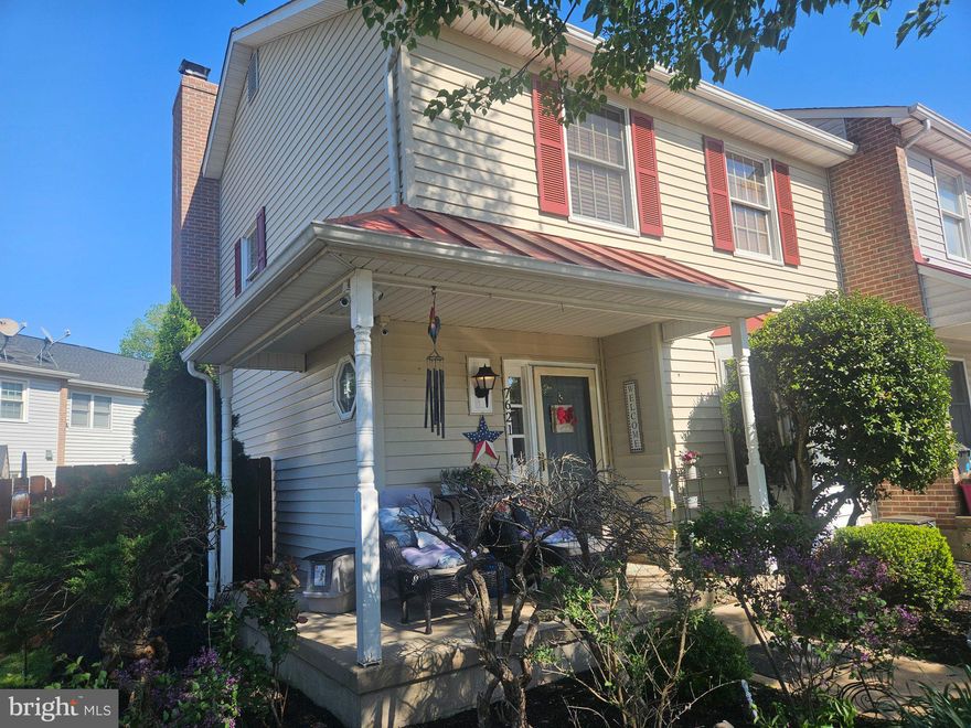 Open House Sunday 1 to 4, 4/19/26. Offers will be presented Sunday Evening. Large end‑unit townhome ready for its new owner. This spacious property features 3 bedrooms and 2.5 baths. The main level opens with a welcoming foyer leading to a dining room, an upgraded kitchen, a half bath, and a convenient laundry closet. The generous living room includes a wood‑burning fireplace and opens to a large deck overlooking a fully fenced backyard with a storage shed.

The upper level offers three well‑sized bedrooms and two updated bathrooms. Fresh paint, new carpet, and modernized kitchen and baths make this home move‑in ready. Conveniently located near major commuter routes.