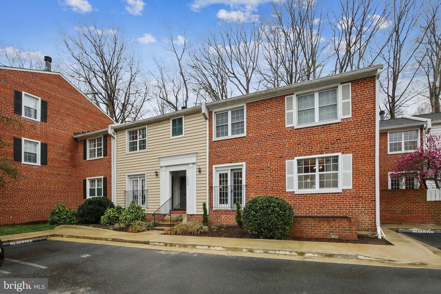 Great opportunity to own at The Arlington Condominium.  Enjoy your coffee on your private patio on this  spacious 1576 sq ft. two level townhouse style condominium.   Living room,  primary Suite, table space kitchen on the main level and a great lower level with a large bedroom, den/office/guest room, family room and great storage closets, washer/dryer . . .   Granite Kitchen counters, wood cabinets, updated bathrooms, 2 parking spaces right out the door.  Green areas , pool and tennis courts adds to the enjoyment of living at 2609 S. Walter Reed C.   Add to it the convenience. . .  easy access to 395 and points in DC, the Pentagon, Old Town Alexandria and Reagan National Airport. Less than a mile away is the Villages of Shirlington, offering many shops, restaurants, a grocery store theatre & the new Harris Teeter.  Just  down the street, you can access Four Mile Run Trail, W&OD Trail,  dog park and more! This is an amazing Arlington location with a park like setting! Condo fee includes water and trash.