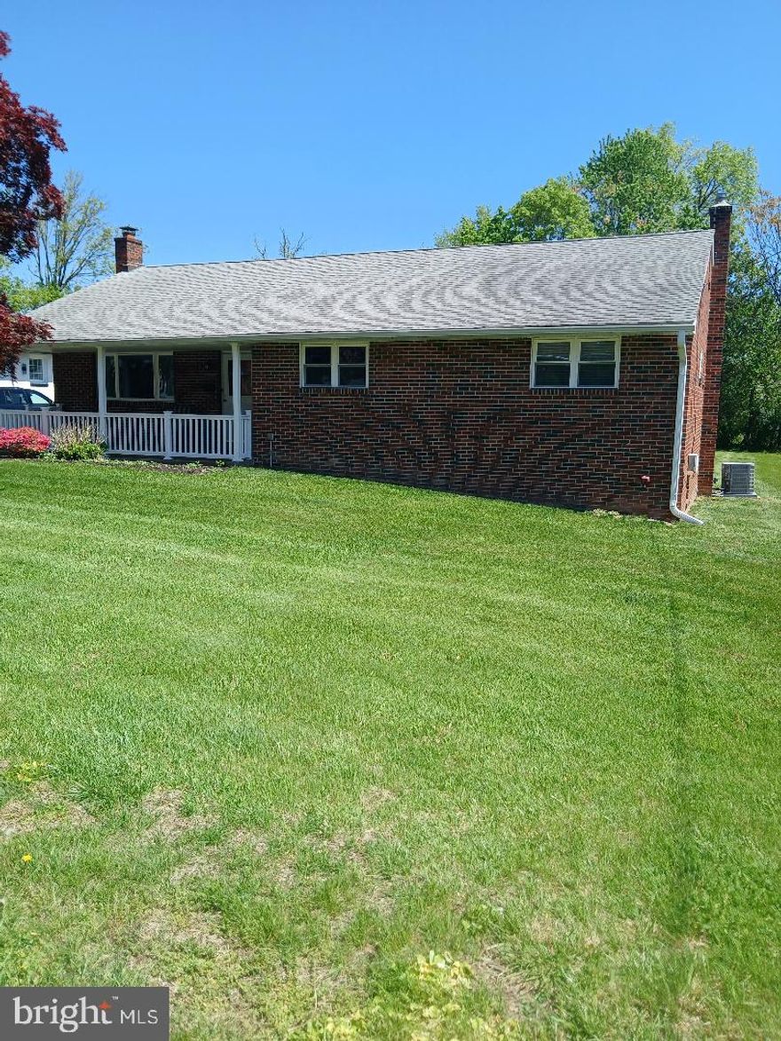 Hurry to see this Custom built one owner  brick ranch with 4 bedrooms, 2 full baths, full finished walk out basement  with Powder room. E/I kitchen, LARGE YARD! Detached 2 car garage. Generator 1 year old.  NEW WATER HEATER! NEW C/A! The house has been meticulouly mantained. Quiet street, country atmosphere. Move in now, update later. Estae selling "as is".  Buyer responsible for any U&O requirements.
More pictures soon if not already gone!