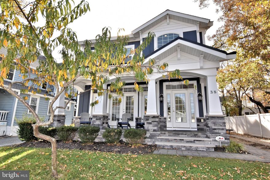 Just over 1 block from the Atlantic Ocean enjoy coastal living in this spacious, rather new home, build in 2016 offering 5 BR /4.5 bathrooms mere steps from sand between your toes.! The location is  ideal for strolling to Rehoboth's quaint shops, fabulous restaurants and lively boardwalk. This beautifully appointed home  offers many amenities including 3 spacious primary suites with tile showers, tile flooring, linen closets, & double vanities with one of these lovely ensuite  bedrooms conveniently located on the first floor. 2 more bedrooms on the second floor share a bathroom with a tub / tile shower combination with access from the hallway. The four  2nd floor bedrooms each have access  to a well appointed deck with Doradeck vinyl floor covering and vinyl railings making the entire exterior of the home paint free and low maintenance.  Spread out on the first floor in this open concept living space with 10' ceilings adorned with crown molding. The space includes a great room with coffered ceilings & gas fireplace,  a large dining room with wet bar & under counter fridge and a thoughtfully equipped kitchen with island, double wall ovens, gas range and granite counter tops. Additional amenities include plenty of storage with large main level laundry room, full basement, tankless water heater, paver strips in driveway, rear paver patio, outside shower, Hardie Plank lap siding, vinyl fenced in yard, separate well for irrigation system, grill and monitored security system.  House being sold fully furnished -just bring your bathing suit and get your summer started! Rental income ranging from $115,000-$153,000/year.
Scheduled rentals for 2025 convey with property.