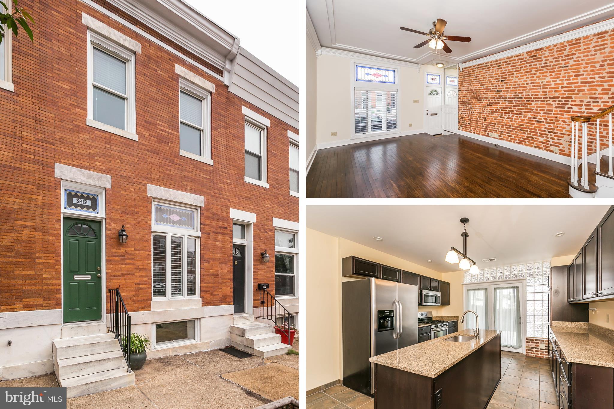 Updated 2 BR/1.5 BA Brewers Hill Gem - Full of Classic Baltimore Charm w/ Exposed Brick Throughout. Kitchen w/ Granite, SS Appliances & Large Kit Island. Main Level Powder Room. Master w/ Custom Walk-in Closet. Deck Off 2nd Bedroom. Large Upper Level Bath w/ Tub & Shower. Partially Finished Basement. New Roof w/ Warranty. Seller To Convert Patio To Parking Pad w/ Acceptable Offer. See Today!