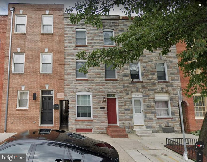 REDUCED $30,000.00!  Incredible buy for this large very nice 3 level townhouse in the heart of Canton.  Location is the best! One block from Canton square, 2 blocks from water.  Recent upgrades include new new floors in 2nd and 3rd floor bedrooms and hallway, new carpet on stairs, new front door, freshly painted,  washer/dryer less than 2 years old, furnace, central air and HWH replaced 3 years ago.   Huge bathroom with soaker tub, great storage and 2 windows bring in lots of light.  Hardwood floors, large bathroom, 3 bedrooms with large closets and large windows bringing in tons of light, separate laundry room on 2nd floor, large kitchen with tons of counter space and cabinets, living/dining room combination with built ins, wainscoting, coat closet and brick fireplace (do not know if it functions).  Private yard with huge shed for all your storage needs. Tree lined Street. Walk to restaurants, bars, shopping, Fells Point, Patterson Park,  the waterfront and much more.  Wonderful move in ready home at the right price and location.