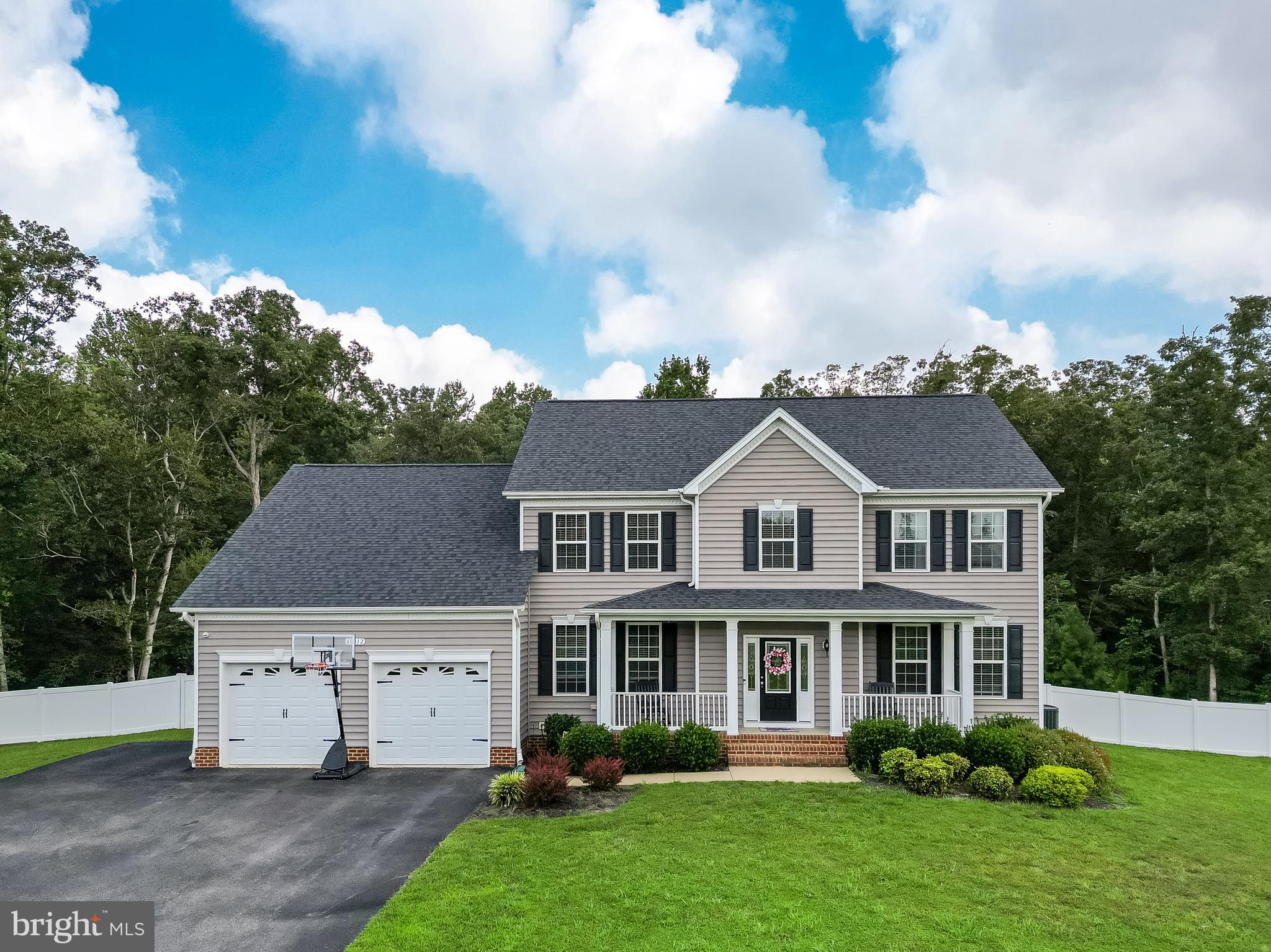 Welcome to this stunning home sweet home in Laurel Preserve! This beautiful Wingate design offers the perfect blend of elegance, functional living space & comfort. Well maintained by the original owners and only seven years old, shows like- new. Main level is open and offers a spacious family room off the gourmet kitchen, formal living room and dining room which is being used for office. The doors can come off to have formal dining area. Step out on the sleek composite deck and take in the serene & peaceful outdoor living space. The backyard oasis is private, flat and offers family fun all year round. Enjoy the salt water in ground swimming pool and treehouse. Both the treehouse and shed have electric. The 2-car attached garage has a 3' bump out for additional storage & toys. Invisible fence installed an acre around the perimeter of home. New carpet recently installed and flawless hardwood flooring throughout. Upper level has 4 spacious bedrooms and wow, the extended master suite walk in closet is fit for King & Queen! Basement level is finished with a bedroom, full bath and spacious recreation area for entertainment & relaxation. The home is in excellent condition, custom built by Quality Built Homes and offers an exceptional private 3 acre lot. Great proximity to Patuxent Naval Base & Joint Andrews Air Force Base. Enjoy Chaptico Park, Elm's Beach & Waterpark or Chancellor's Run Regional Park; just a few of St. Mary's finest recreation parks & beaches.